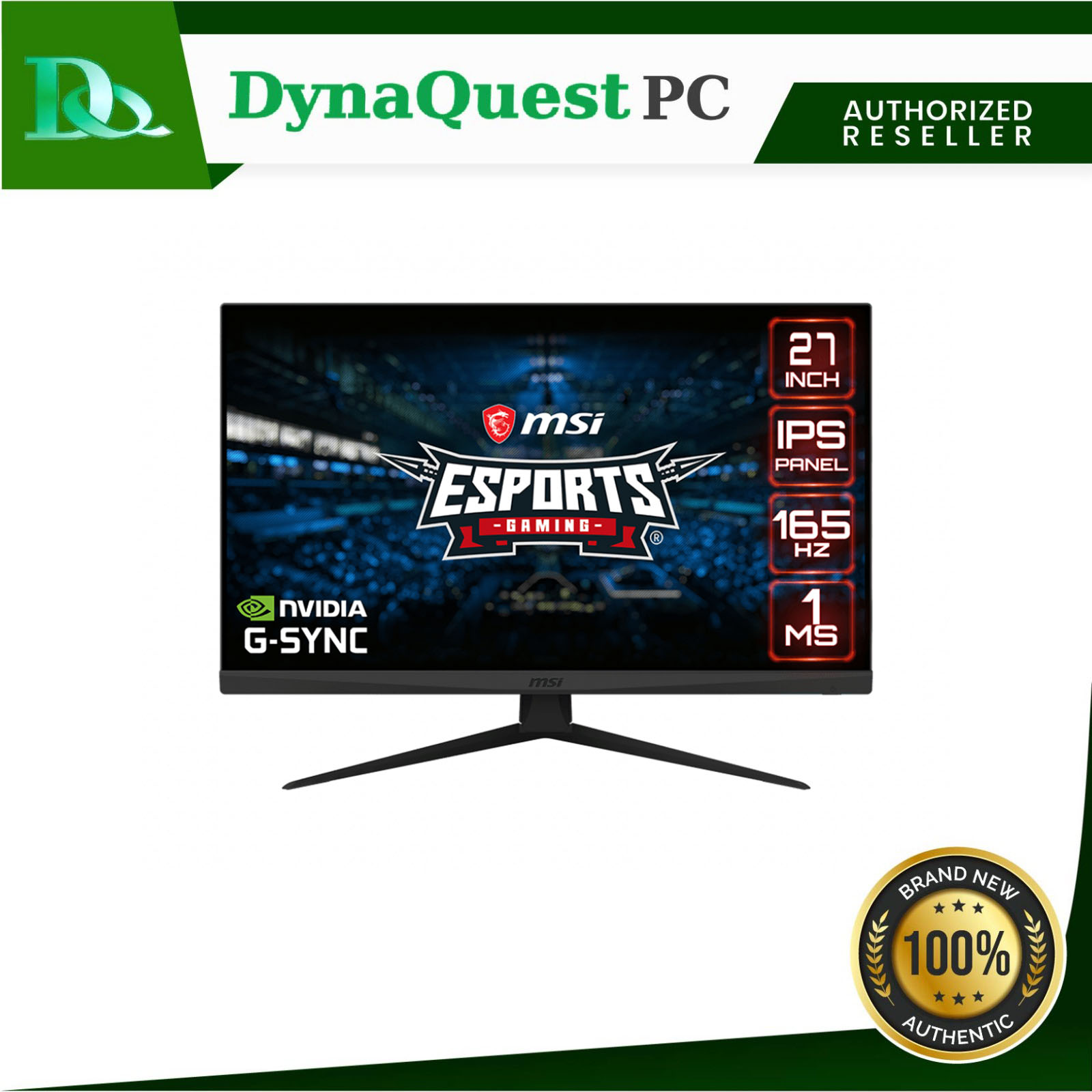 MSI Optix G273 27" IPS 165Hz FHD 1ms GSync Gaming Monitor (1920x1080) Lazada PH