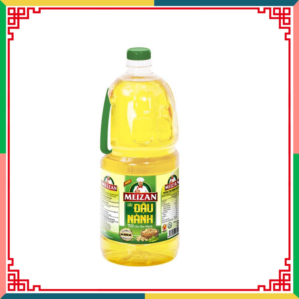 Dầu đậu nành Meizan 2L