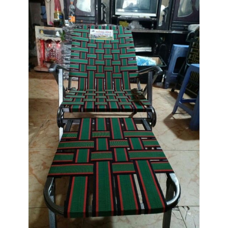 ghế bố xếp khung sắt Sơn tỉnh điện