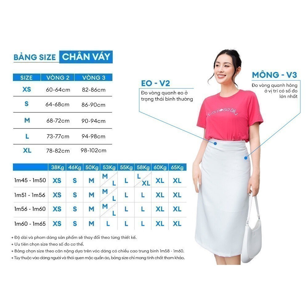 [15 - 17.6 |Voucher 8-10%] Chân váy tơ dập ly GUMAC VD05025
