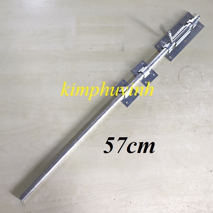 01 BỘ  6 TẤT - CHỐT CỬA SẮT  - CHỐT ĐỨNG - CHỐT CỮA GỖ 57CM