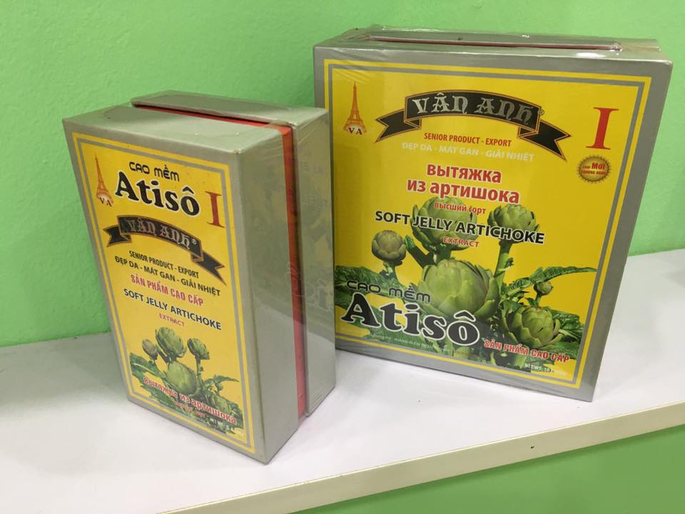 Cao atiso vân anh đà lạt hộp 500g - hàng xuất đi nga