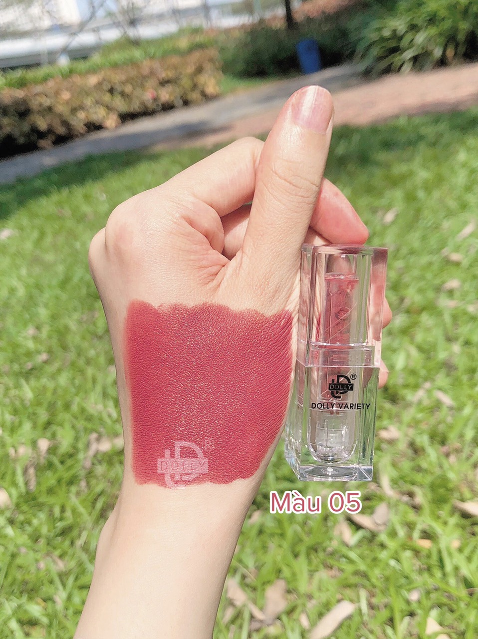Son thỏi lì siêu mịn môi DOLLY VARIETY [Màu Hồng nâu khô]