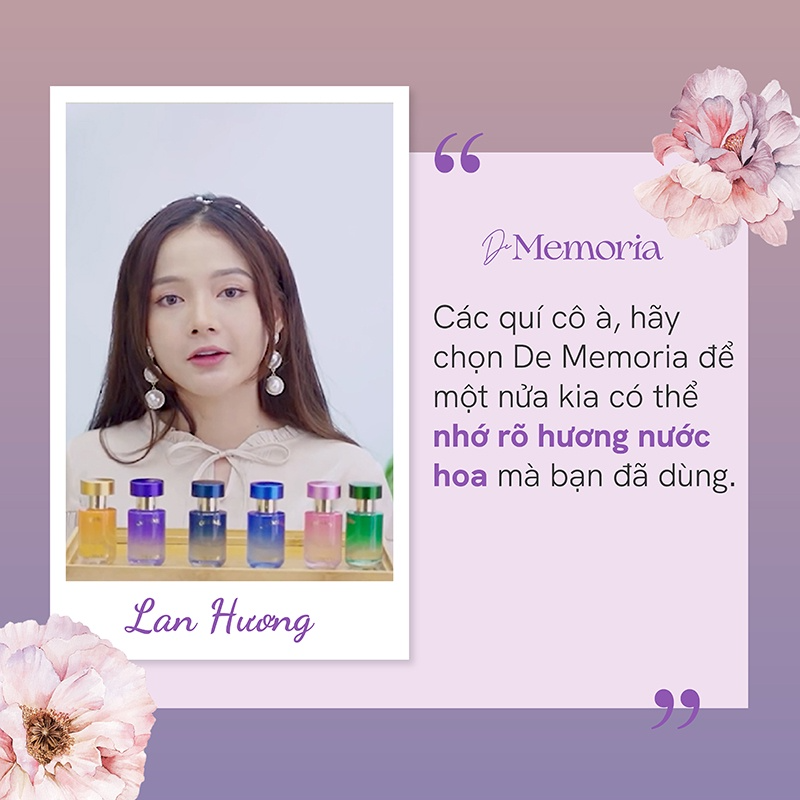 Nước Hoa Hàn Quốc De Memoria 30ml