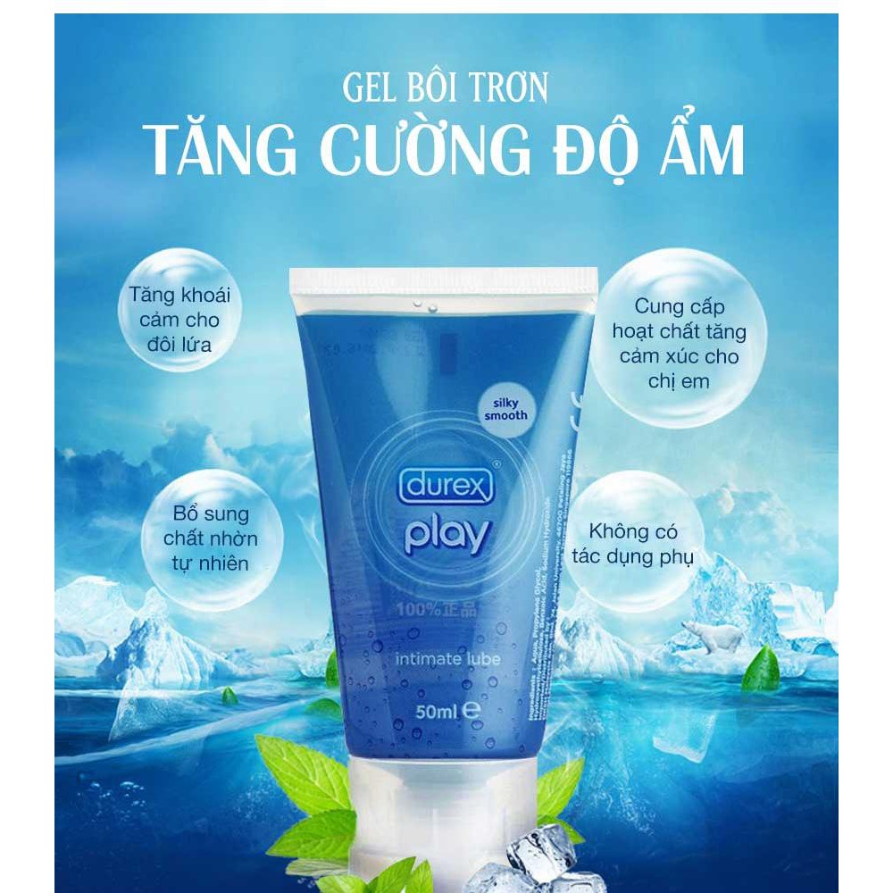 Gel Bôi trơn D.urex Play 50ml