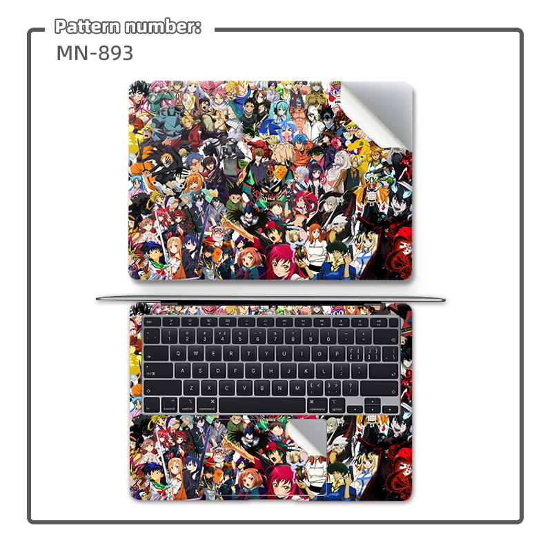 Double Sided DIY Intensive POP Style Laptop Skin Laptop Sticker 1017.3