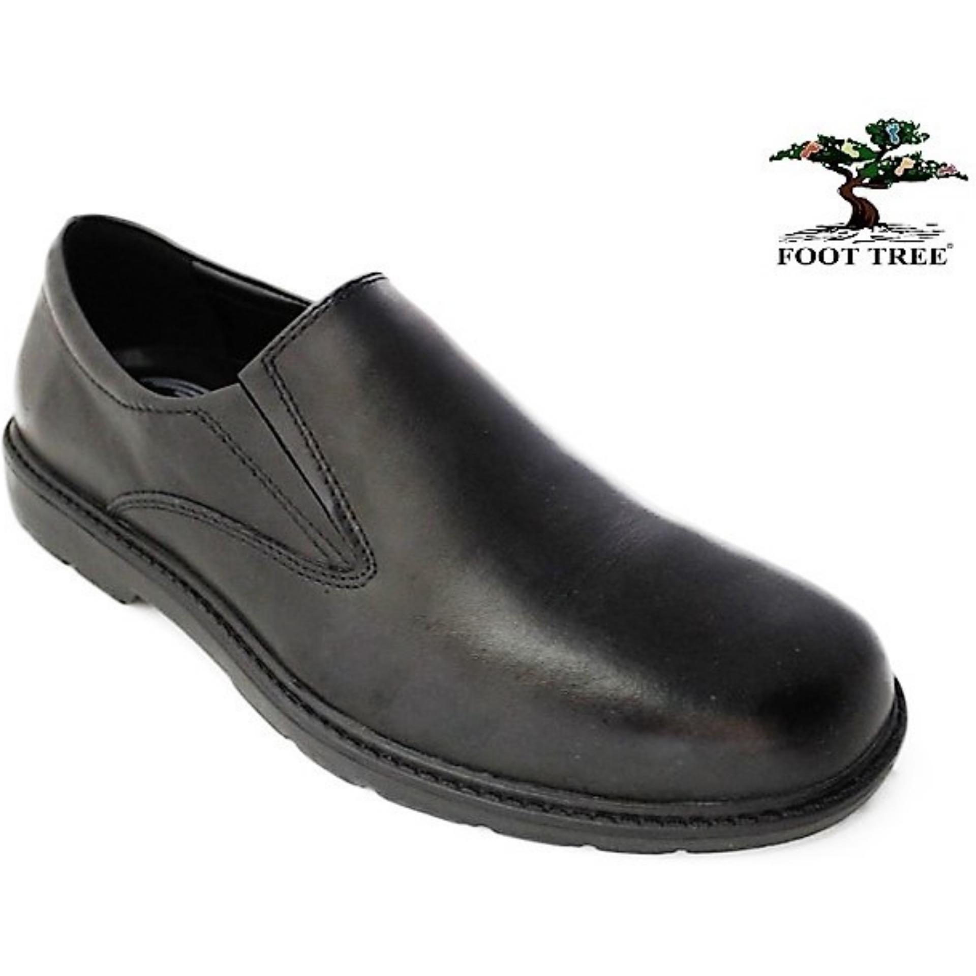 FOOT TREE Men Comfort Leather Shoes 