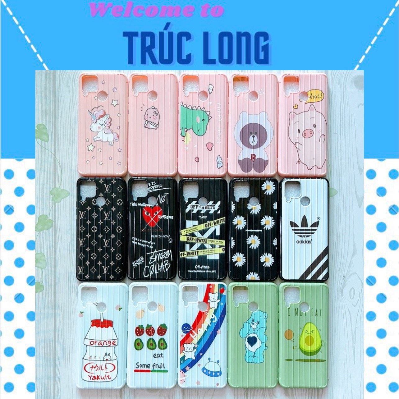 [HCM]Ốp vali dẻo Realme C12/Realme C15/C25