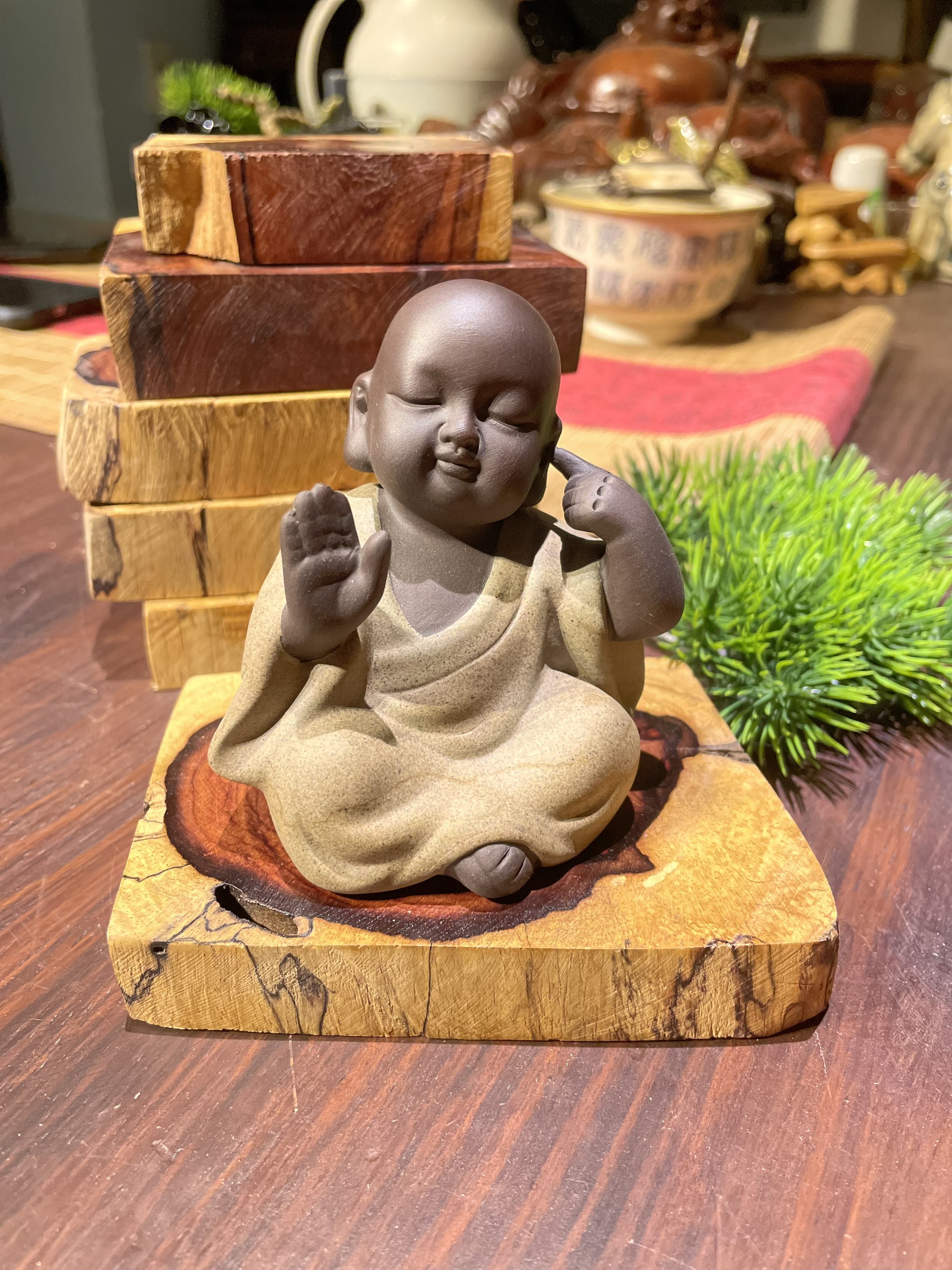 [HCM]Đế lót ly gỗ Cẩm