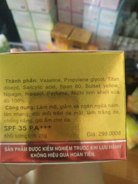 Kem Nám Linh Chi Vàng 25g