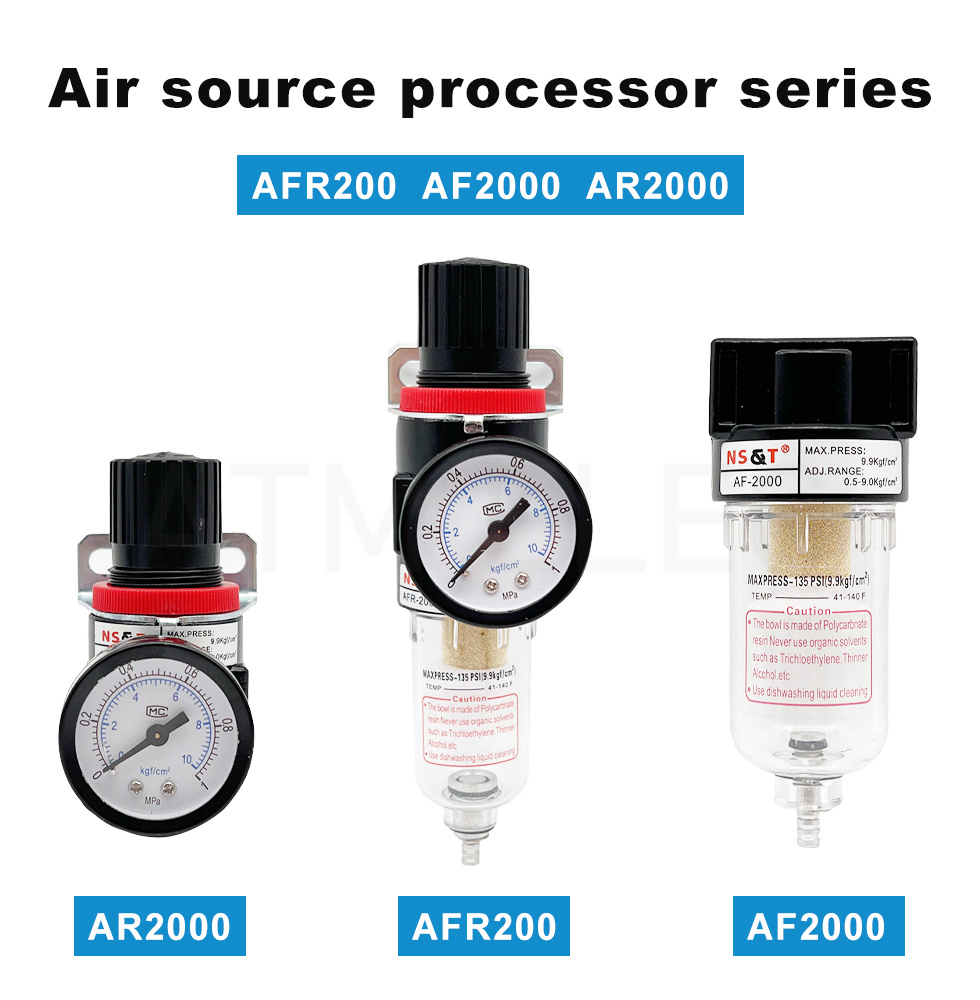 Afr2000 Ar2000 Af2000 G1/4 Air Compressor And Water Separator Air ...