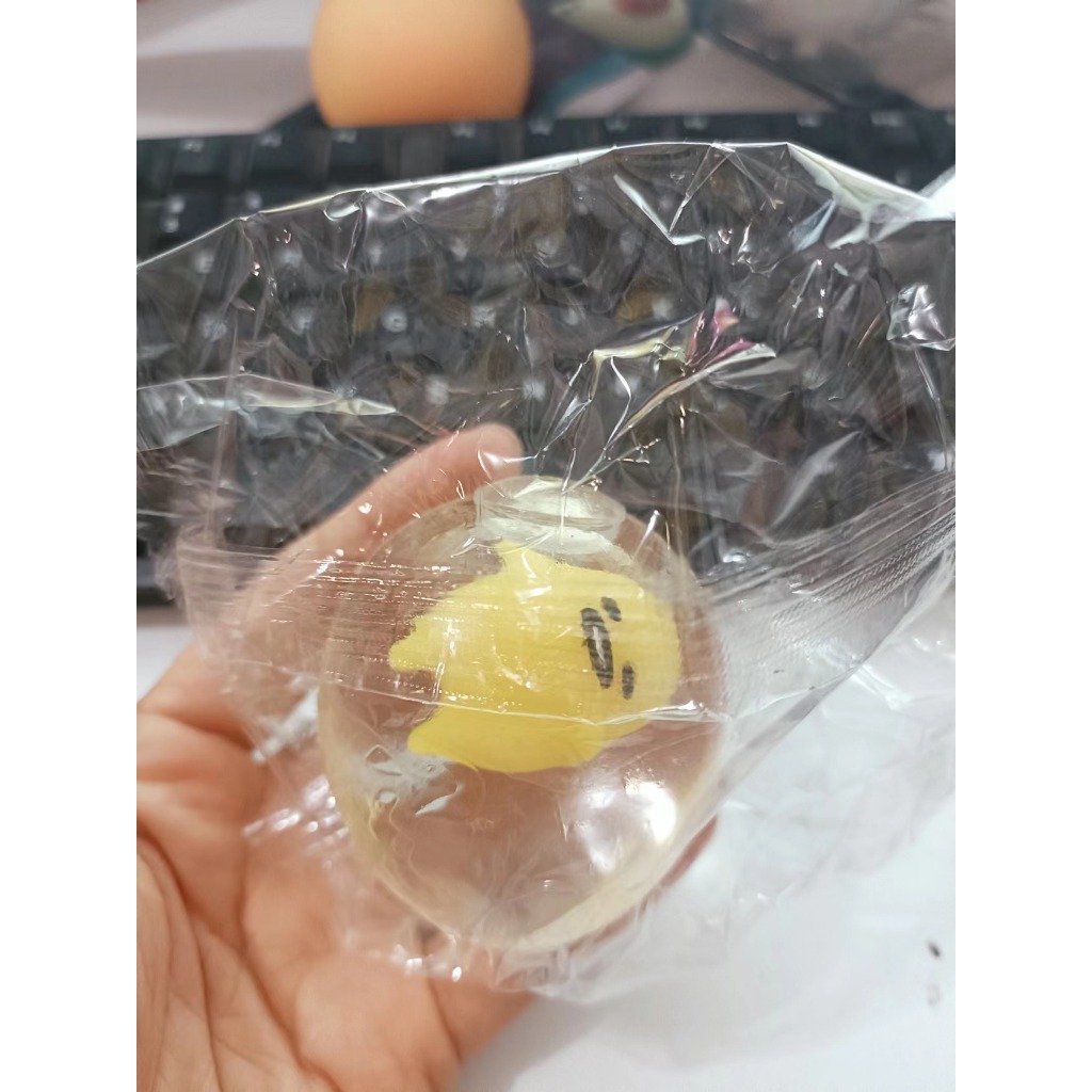 Đồ Chơi Trứng Lười Gudetama | Trứng Bóng Bóp