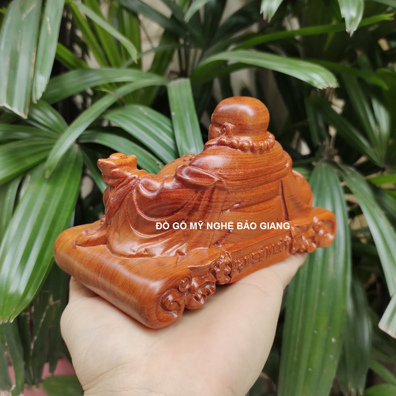 Tượng phật di lặc gỗ hương (đế vạn sự như ý)