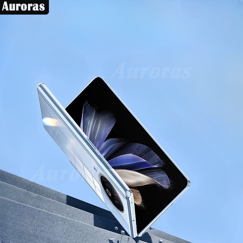 For Vivo X Fold 3Pro Hard Case Transparent Anti-oxidation Clear Silicone Cover For VIVO X Fold 3 Cover casing HP.