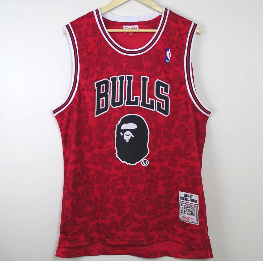Bulls DriFit Sando Jersey Basketball Indoor / Outdoor Good for