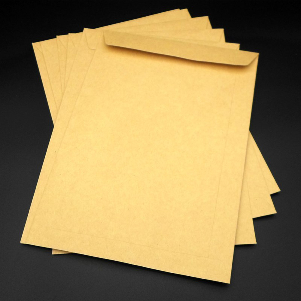 NEW%20%E3%80%90Special%20offer%E3%80%9150pcs%20Kraft%20Paper%20Envelope%20Blank%20Classic%20Plain%20Color%20Envelopes%20for%20Office%20School%20Business%20Letter%20Storage%20Envelope%20(229x162mm)%20-%20Image%207
