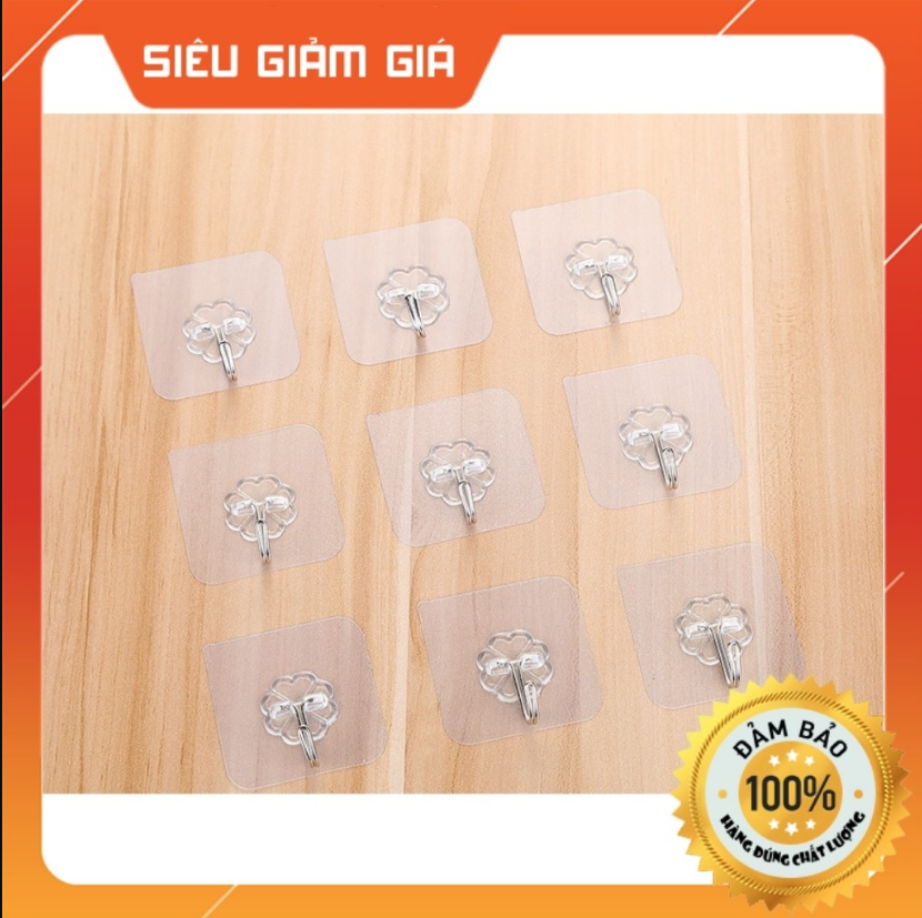 [HCM]Combo 5 móc treo dính tường siêu chắc