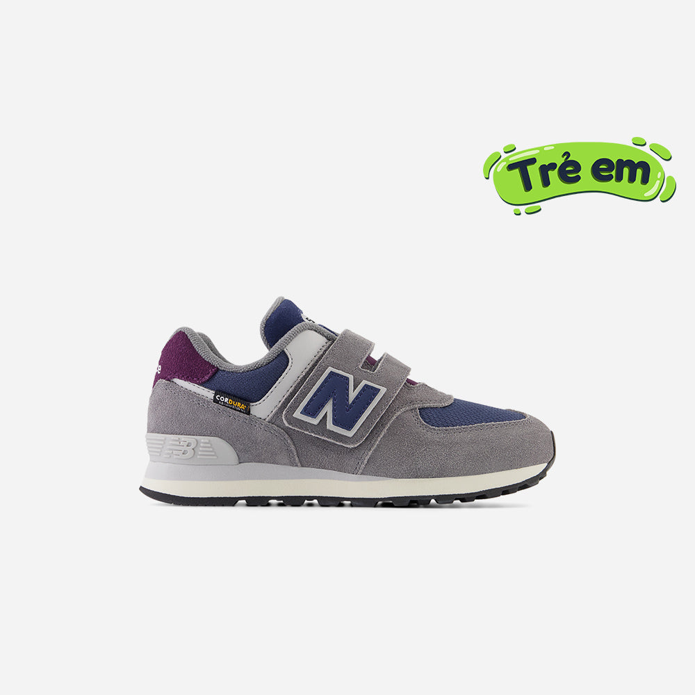 NEW BALANCE Giày sneaker bé trai 574 Hook & Loop PV574KGN
