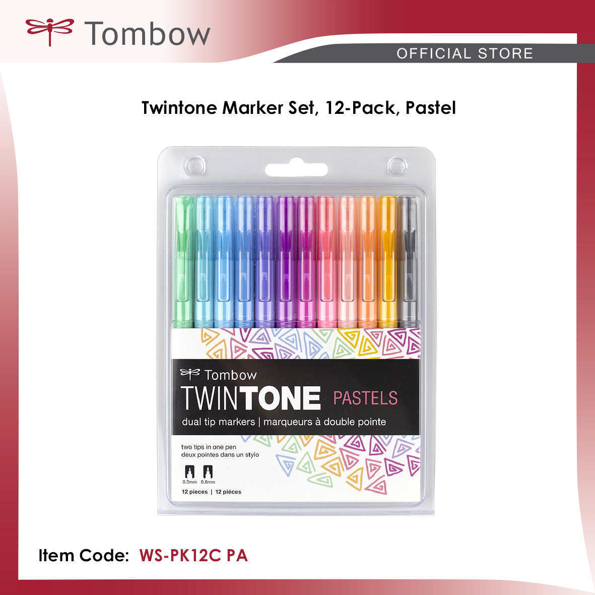 TwinTone Pastel Markers