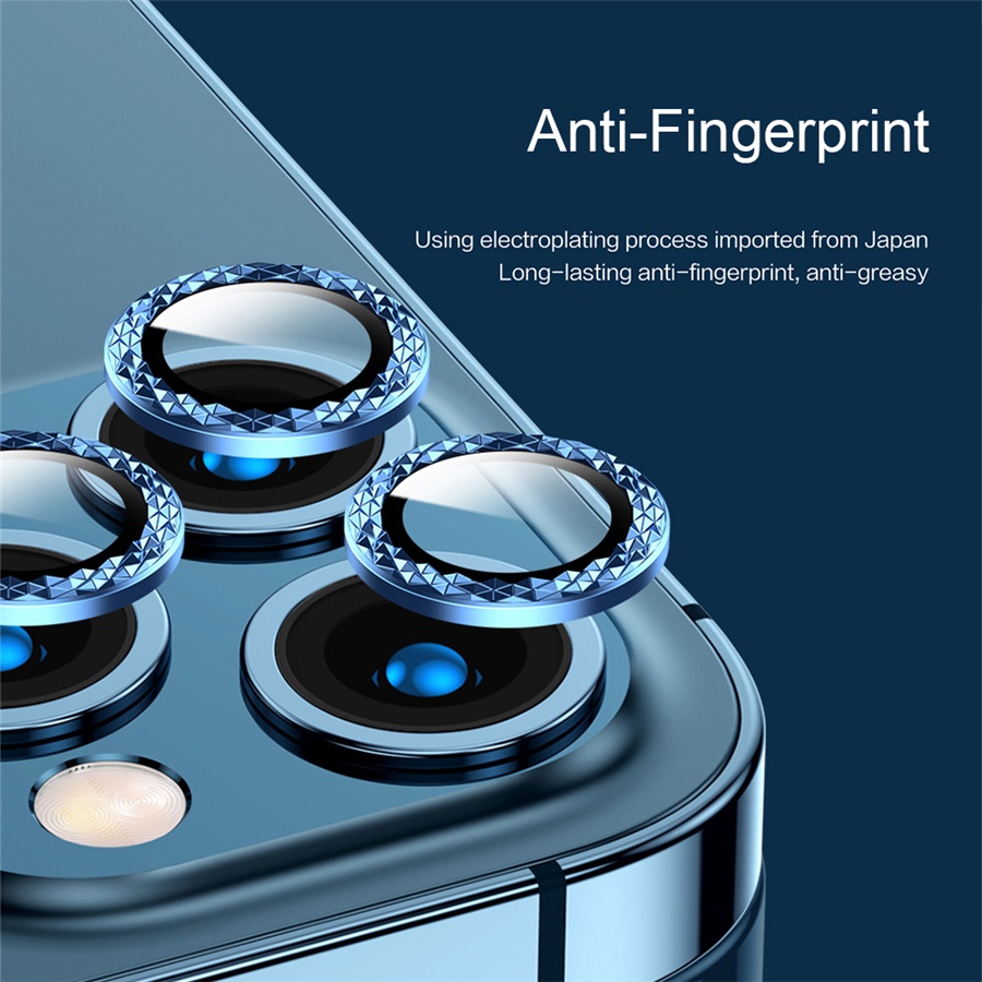 Miếng Dán Cường Lực Bảo Vệ Camera Sau Cho iPhone 14 Pro Max / 14 Plus Kính
