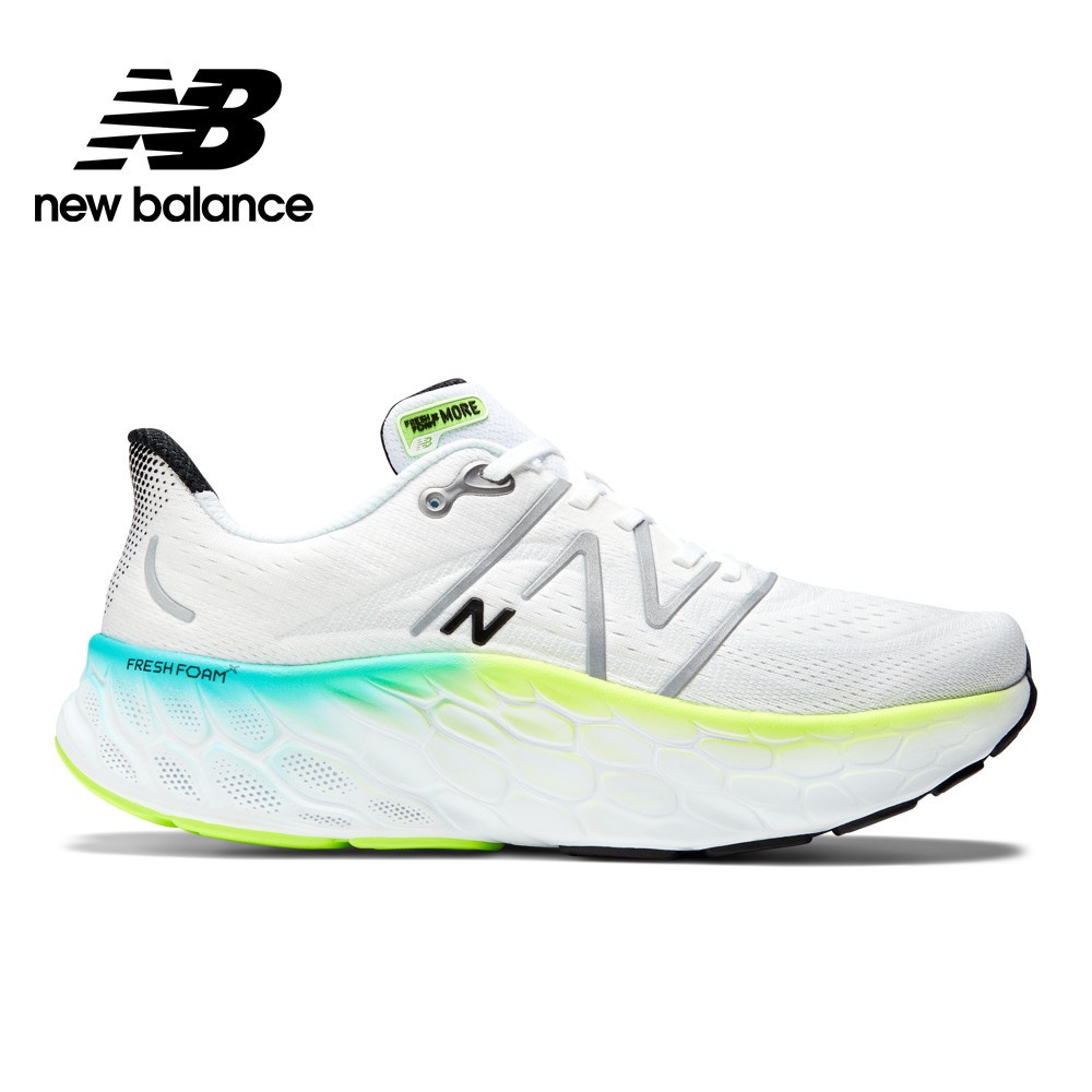 【 New Balance 】nb running shoes _ Men white, blue, yellow Mmorwt4-2E last