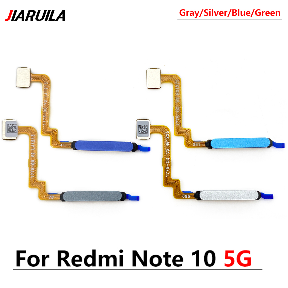 Note 10 Pro Rsa NEW For Xiaomi Redmi Note 10 Pro 10 5G Home Power FingerPrint Touch ID ...