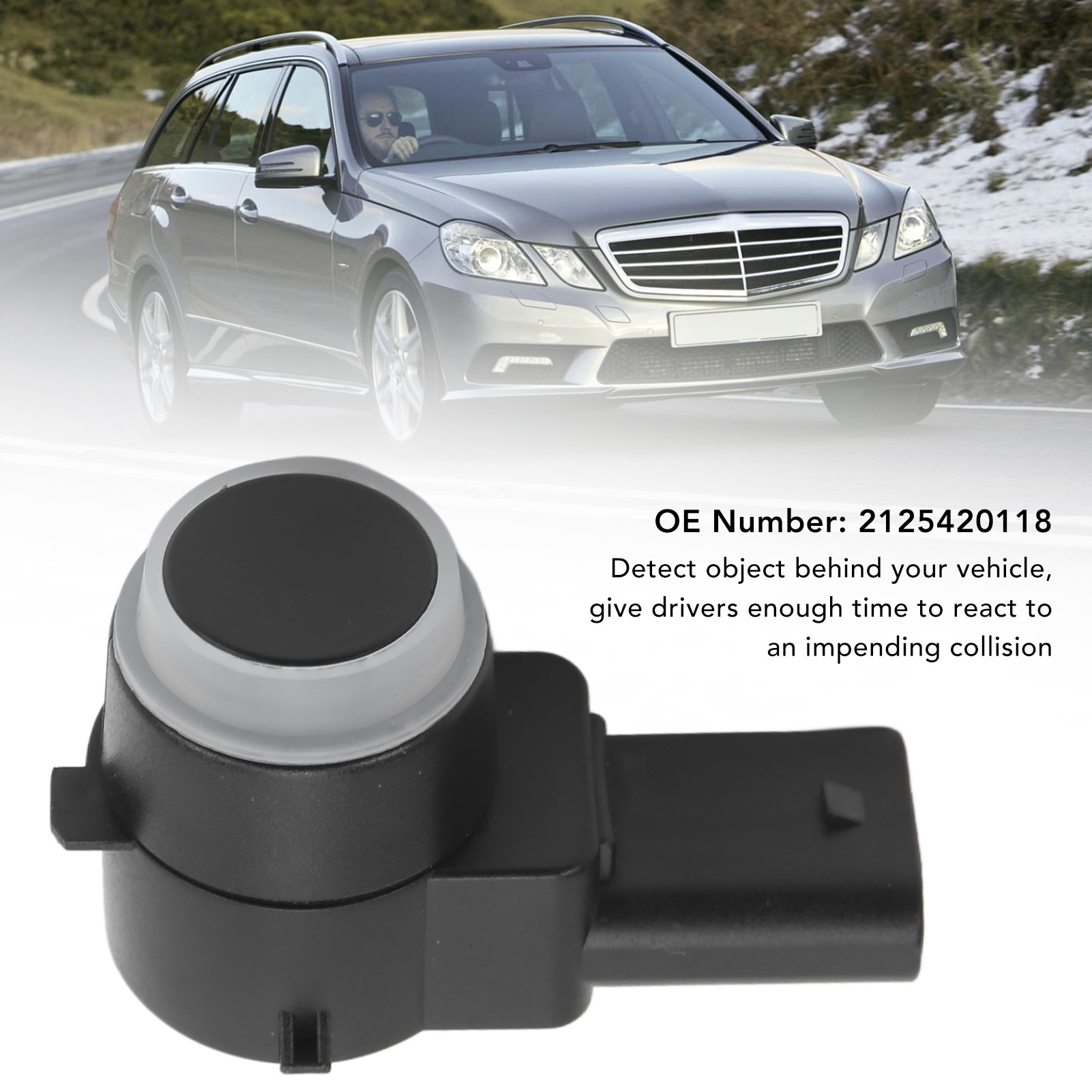 PDC Parking Sensor Parking Aid Sensor Easy To Install 2125420118 Impact Resistant for Car