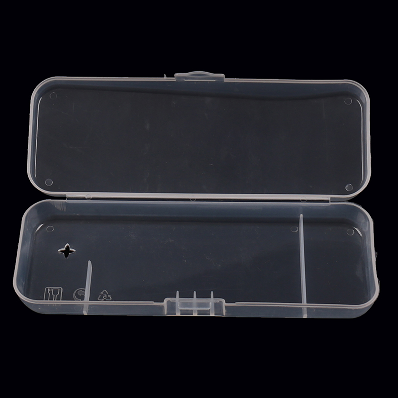 Practical Plastic Clear Transparent Collection Razor Cont Case Storage ...