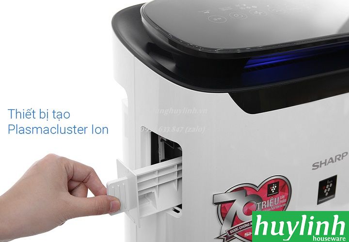 [Trả góp 0%]Máy lọc không khí Sharp FP-J60E-W - 48m2 - Thái Lan