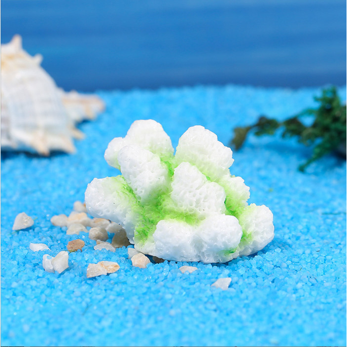Mô hình rạn san hô size mini trang trí tiểu cảnh bể cá, decor terrarium