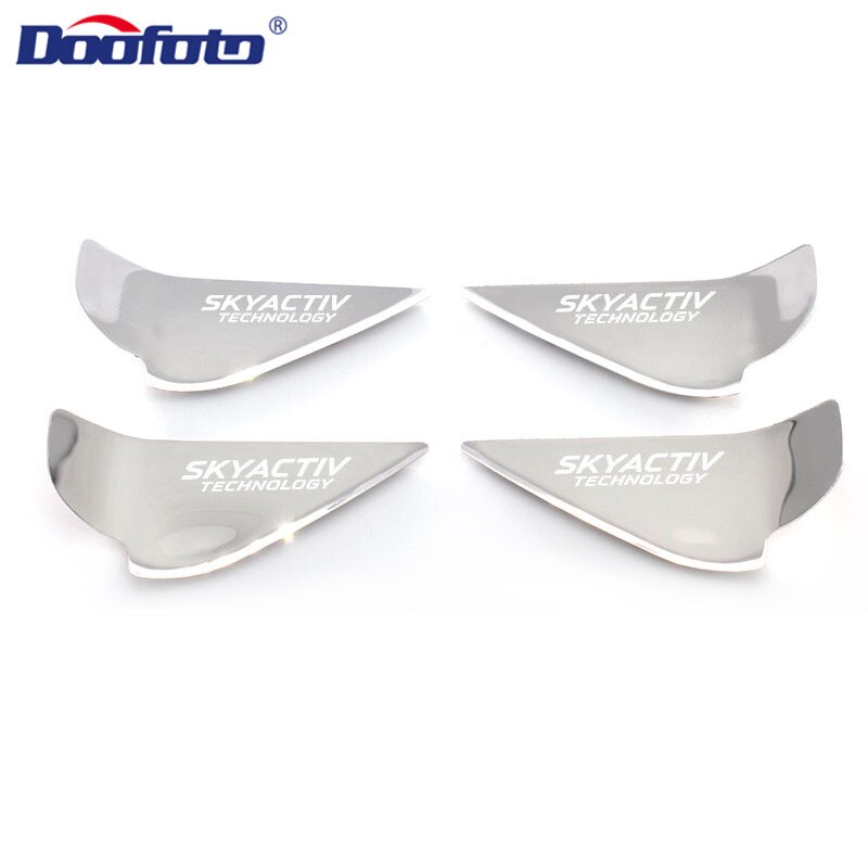 Car Door Bowl Handle Cover Trim Interior Stickers Case For Mazda Skyactiv Technology Logo 3 6 CX 5 CX3 Car Styling Accessories