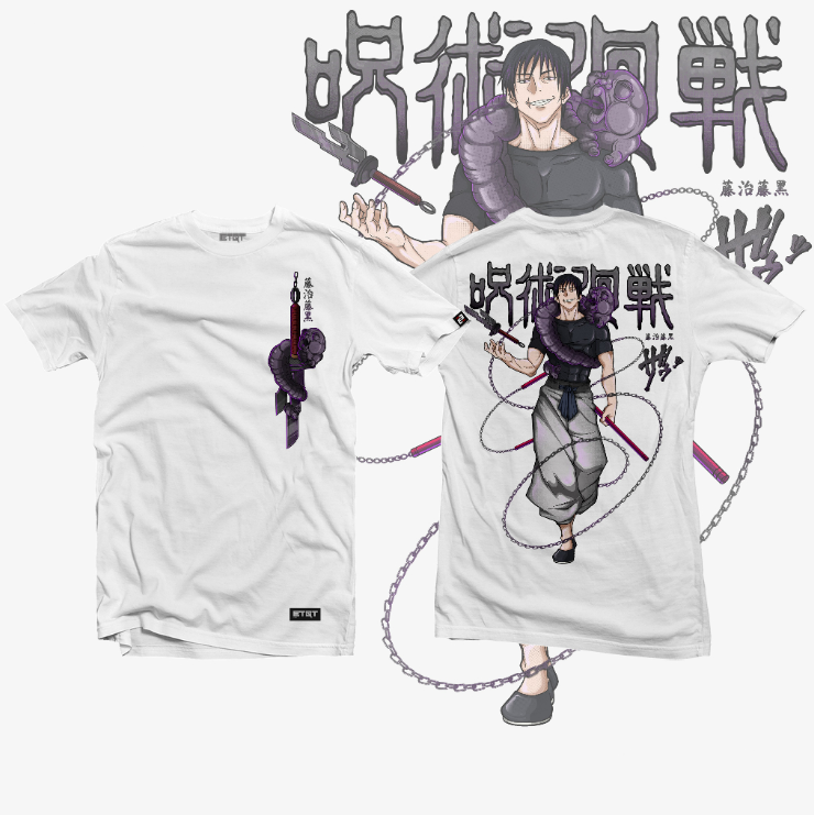 Fuz Jujutsu Kaisen Anime Tshirt Short Sleeve Top Unisex Cosplay Toji Tee Graphic Fashion Shirt Casual Plus Size