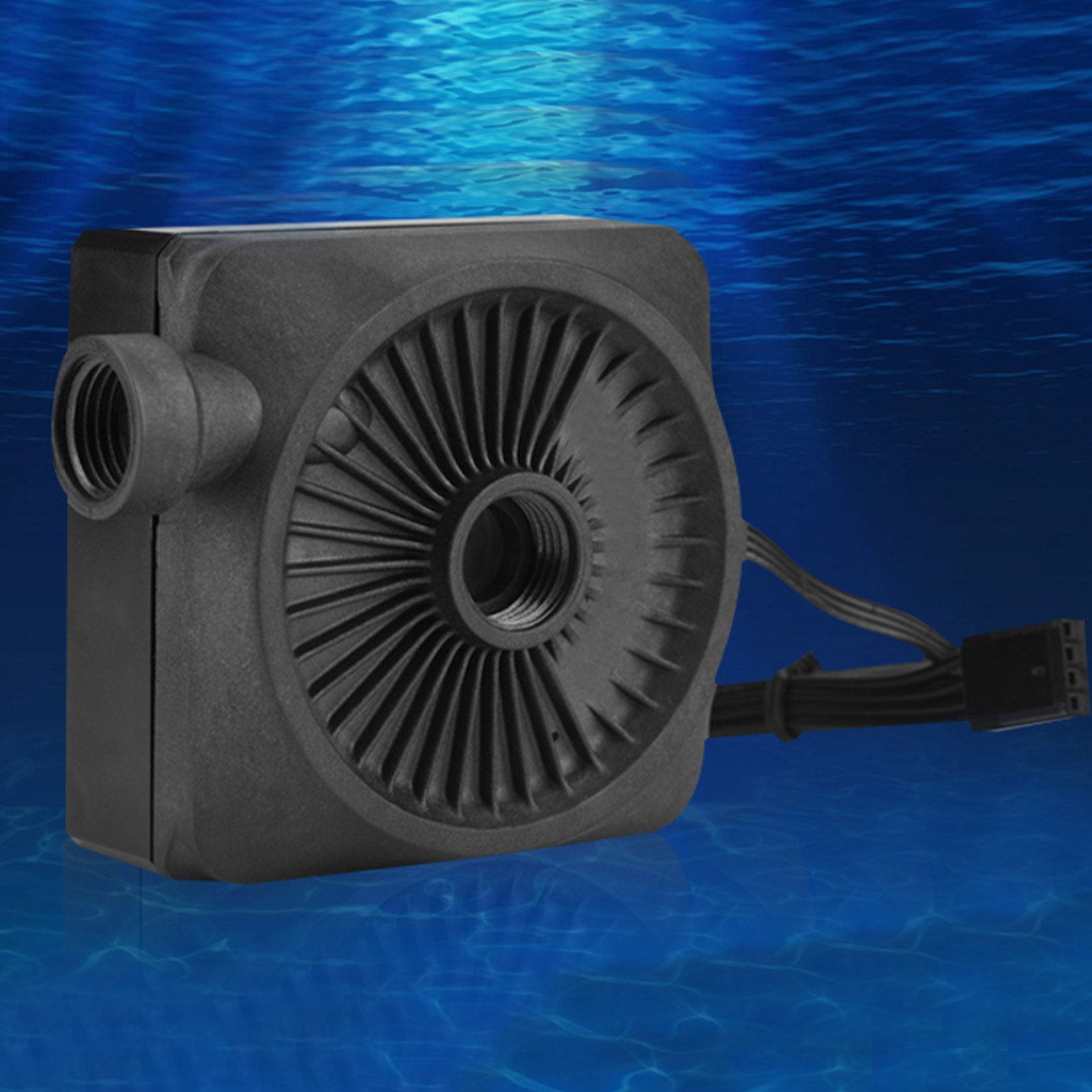 Water Cooling Pump DC 12V Ultra-quiet CPU Pump for Computer Water Cooling System 500L/h G1/4 Thread