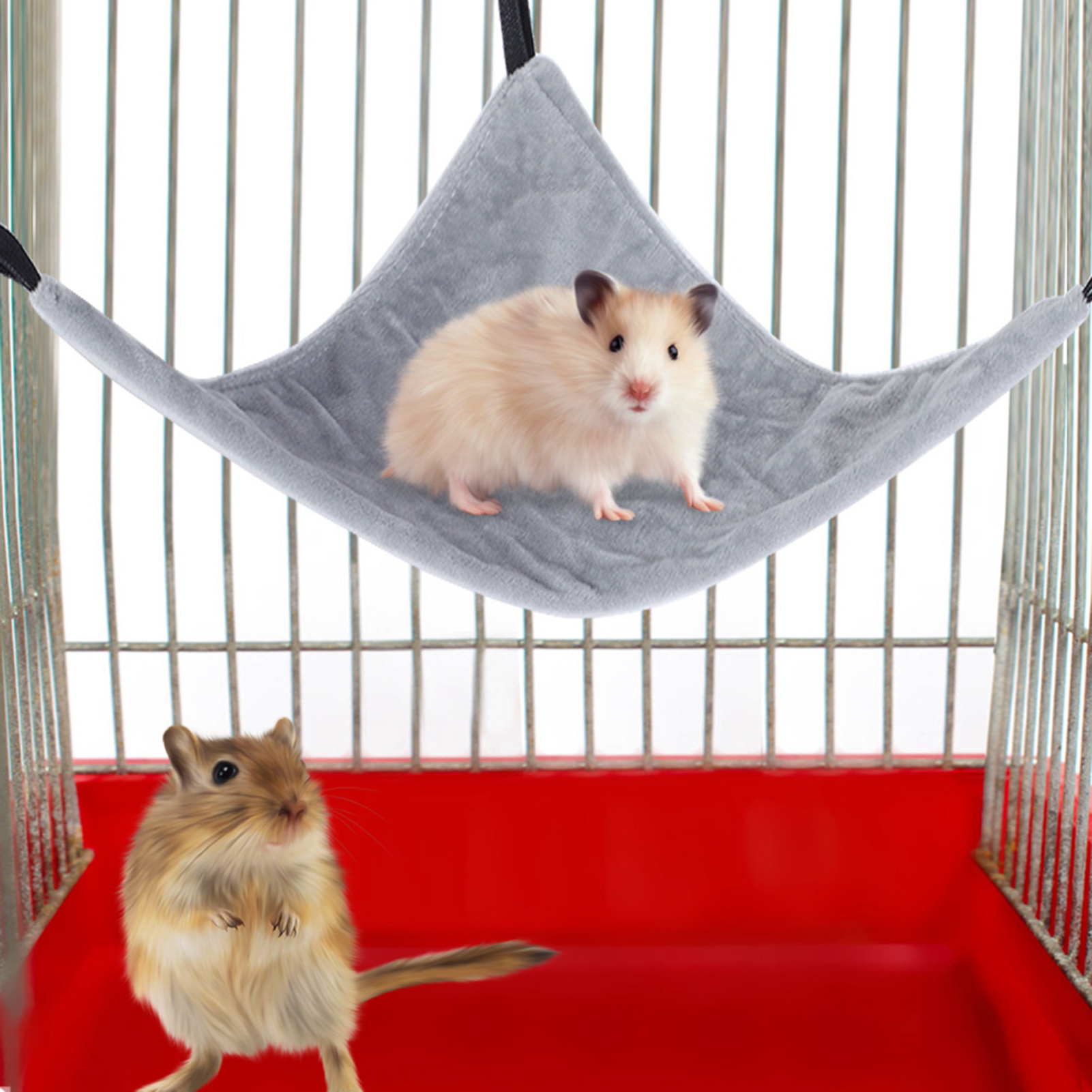 Vải đơn giản thực tế sóc võng thú cưng nhỏ Giường treo môi trường thoải mái hamster cho sóc SÓC BAY Úc guinea lợn
