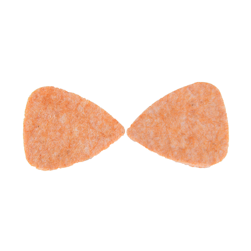 【GG Music】💖【HOT SALE】🎈🎈 2pcs Ukulele Soft Felt Picks Plectrum Personalized Ukelele Accessories new MA
