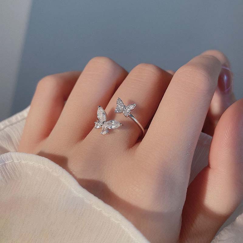Yuanyan%20Shiny%20Cute%20Crystal%20Butterfly%20Zircon%20Rings%20for%20Women%20Girls%20Korean%20Minimalist%20Wedding%20Ring%20Adjustable%20Silver%20Color%20Ring%20Jewelry%20-%20Image%206