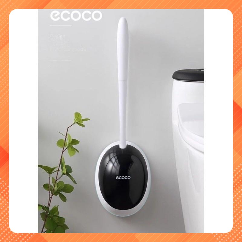 Cọ vệ sinh ecoco tròn kèm miếng dán tuòng hàng cao cấp
