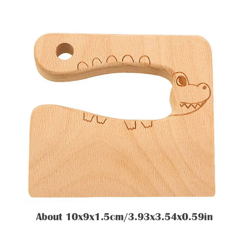Safe Kitchen Cutting Toy Kids Wooden Cooking Cutter Fish-Shaped Children's Kitchen Tools Fruits Safety Kids Cooking Toys