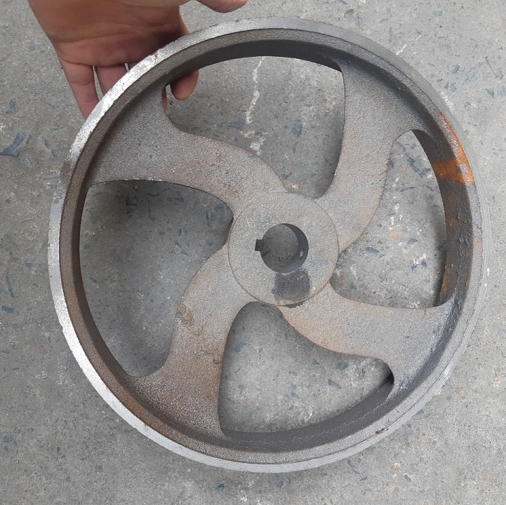 Puly 25 phân cốt 20mm 2 rãnh b