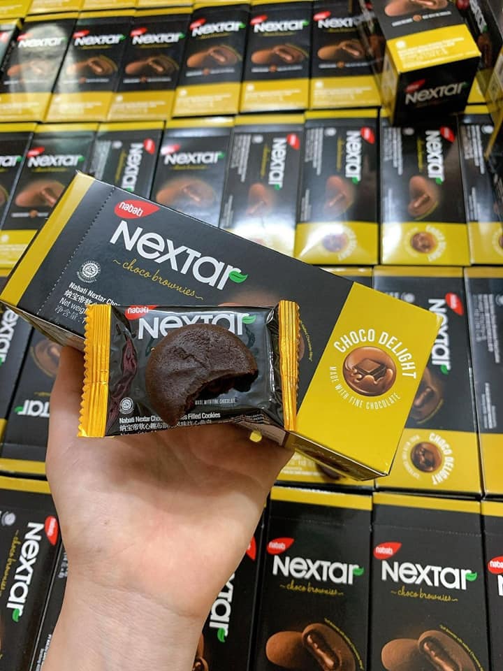 Combo 4 cái Bánh socola Nabati Nextar ăn vặt siêu ngon