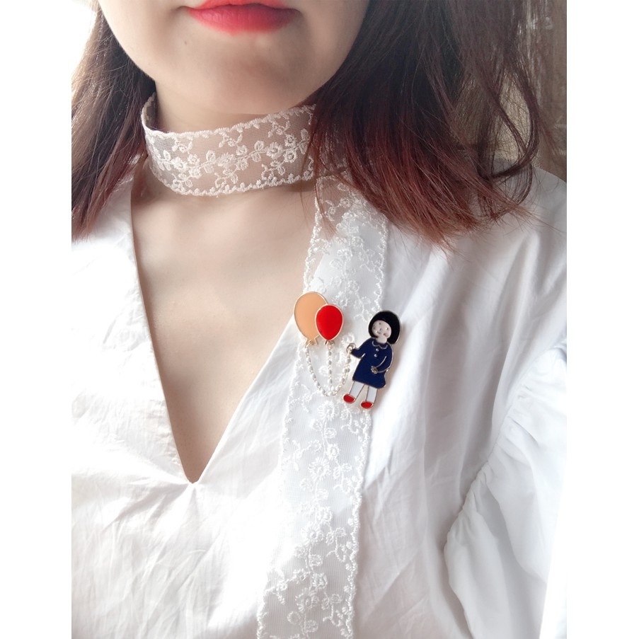 Pin cài áo cô ba Sài Gòn - GC416