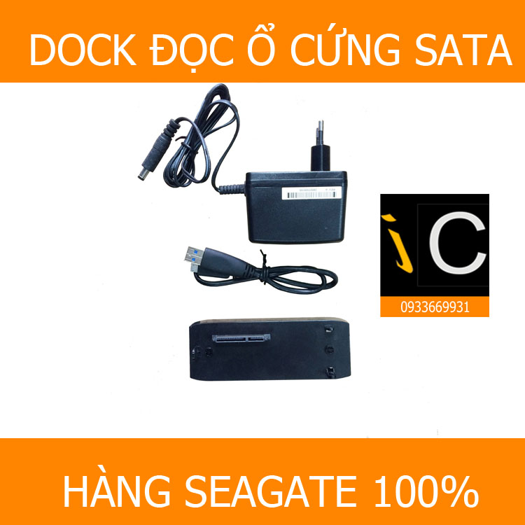 Dock seagate dùng đọc dữ liệu từ ổ cứng 2.5 in - 3.5 in chuẩn USB 3.0