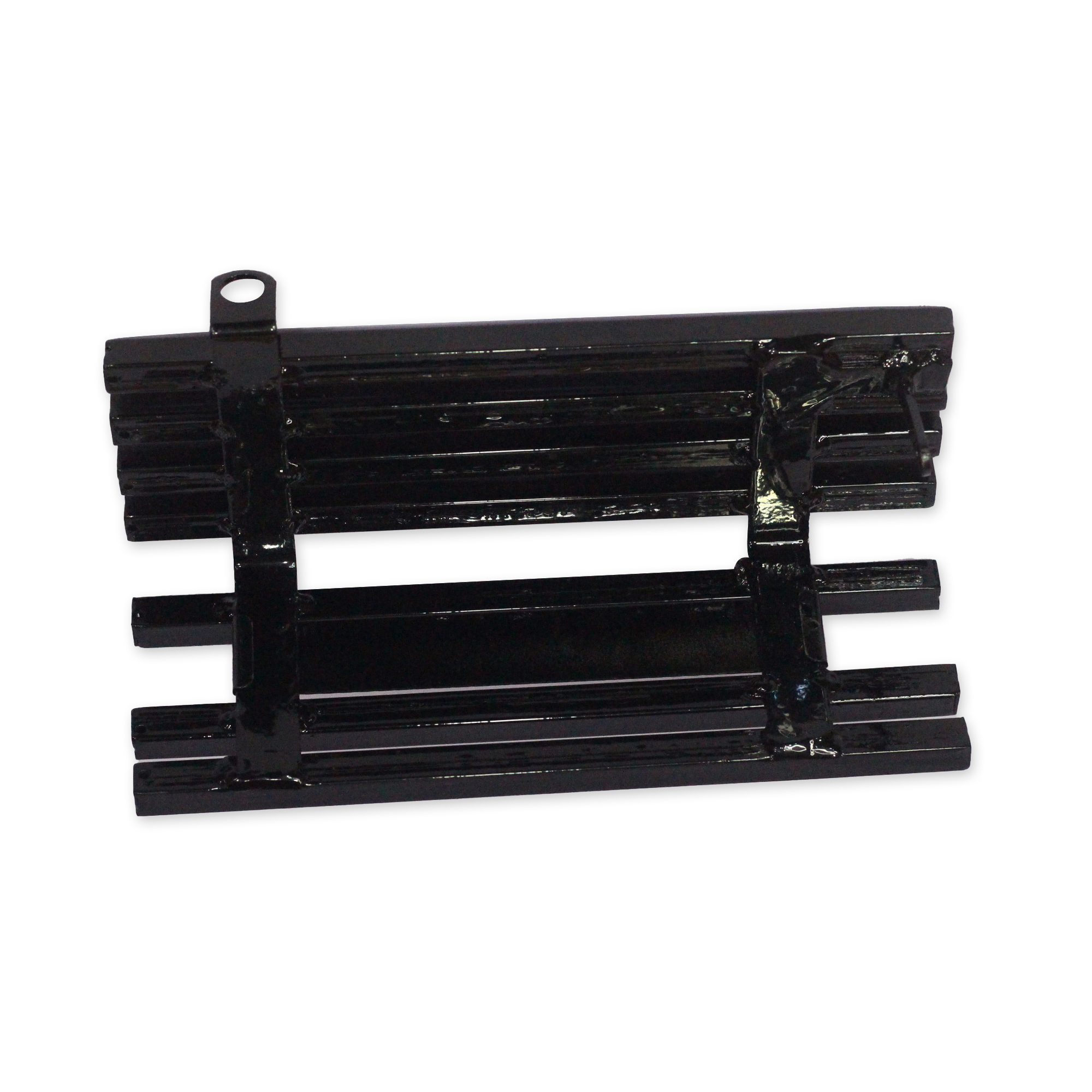 Yamaha%20Fazer%20V2%20Bike%20Silencer%20Cover/%20Silencer%20Guard%20Silencer%20Protector%20Black%20Metal%20Box%20khacha%20with%20Laser%20Print%20Bike%20Name%20-%20Image%202