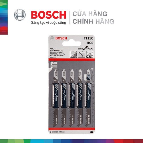 Lưỡi cưa lọng T Bosch (Bộ 5 lưỡi)