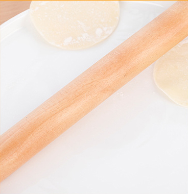 Cán lăn bột gỗ/ Rolling pin 40cm