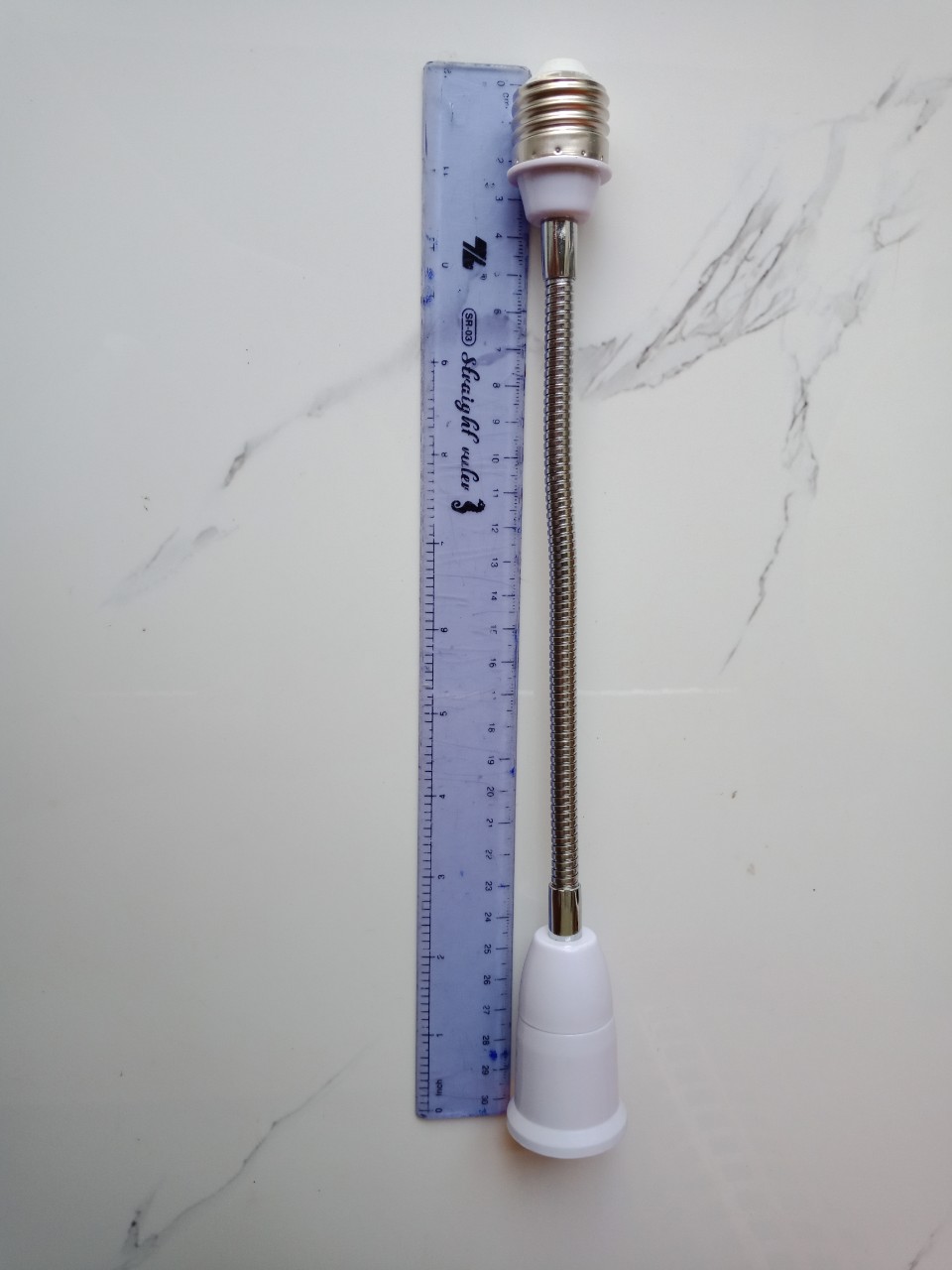 Đui đèn nối dài 30cm E27 qua E27 -Nối dài nhanh chóng