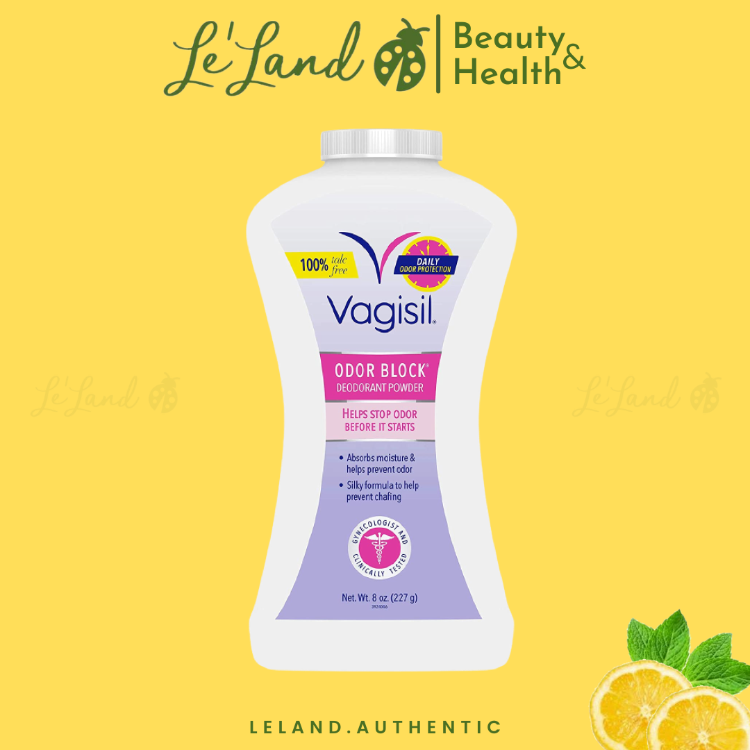 Bill us - phấn rôm vệ sinh phụ nữ vagisil deodorant powder odor block