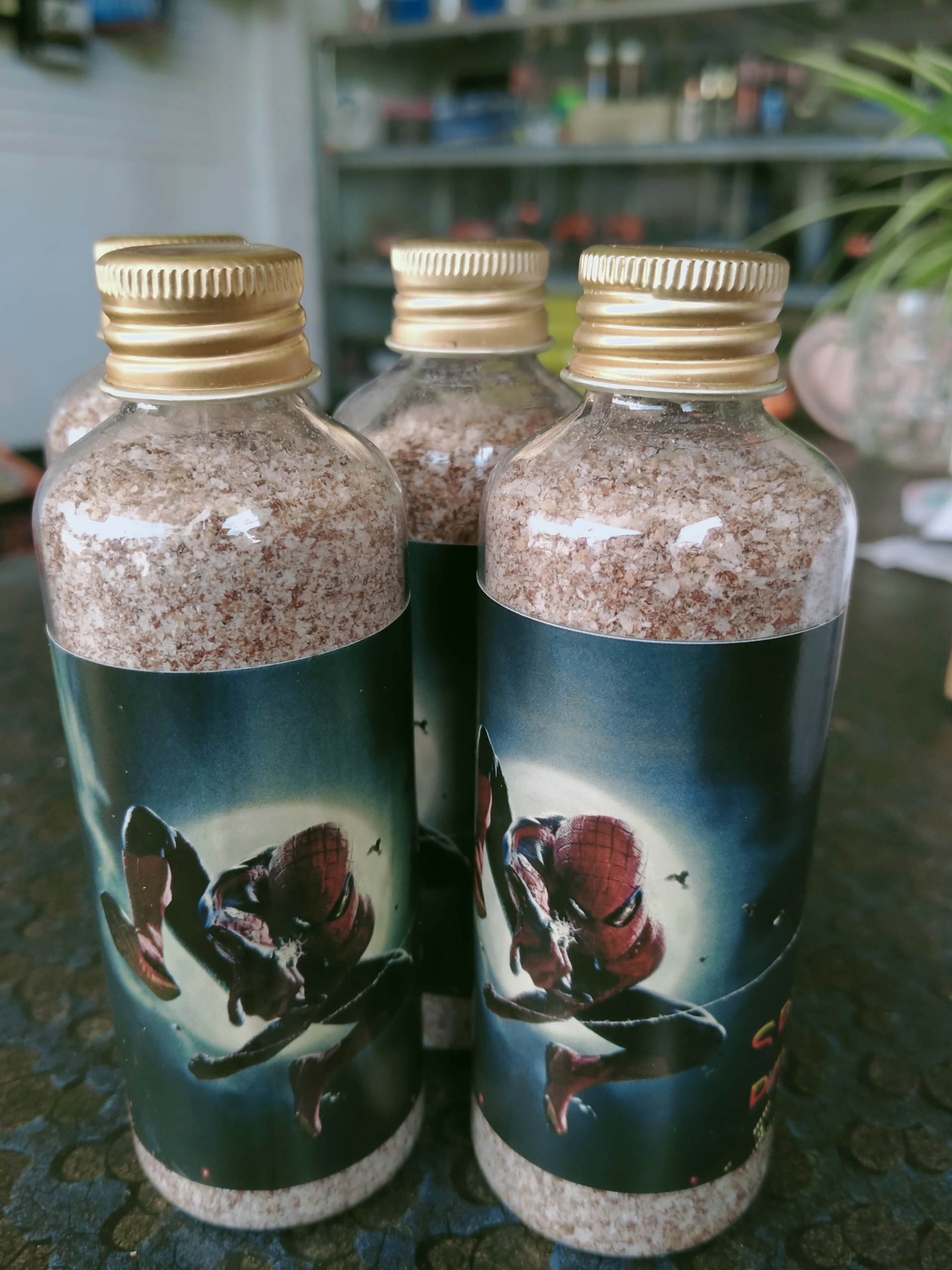 Combo 5chai tơ nhện, bột tạo sợi (chỉ 35k/chai)