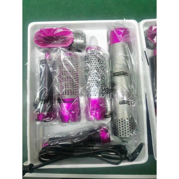 Máy sấy uốn tóc 5in1 tạo nhiều kiểu tóc sấy tóc xoăn tóc