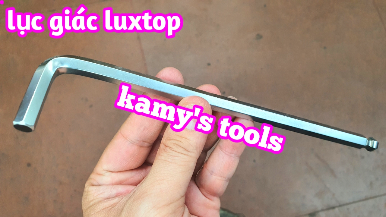 Lục giác bi luxtop 2mm, 2.5mm, 3mm, 4mm, 5mm, 6mm, 8mm